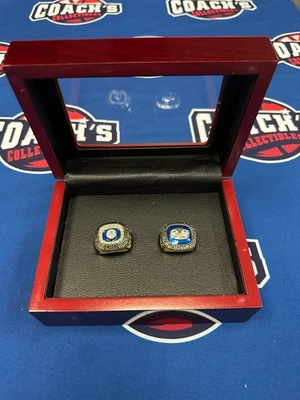 Miami Dolphins 2pc Replica Super Bowl Ring Set w/ Display Box - Image 1 of 4