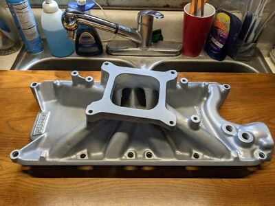 Edelbrock Torker 289 admisión Hipo Ford Mustang GT HO F150 302 347 Falcon Cougar Foto 1 de 4