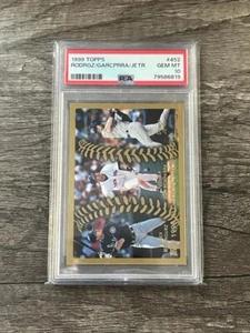 1999 Topps Baseball - AL Shortstops - PSA 10 Gem MT - #452 - Registry Break - Bild 1 von 2