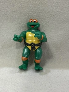 Vintage 1992 Playmates Teenage Mutant Ninja Turtles Toon Mike TMNT Action Figure - Picture 1 of 7