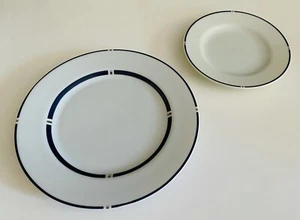 Juego de 2 placas de American Airlines - sello azul Gwathmey - Imagen 1 de 3