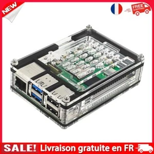 fr Acryl Schutzhülle für Raspberry Pi 5 4GB/8GB (Nur Case) - Bild 1 von 12