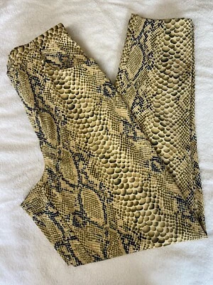 Pantalón chino Alberto Makali Sport para mujer estampado piel de serpiente talla 6 Foto 1 de 4