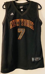 carmelo anthony black jersey