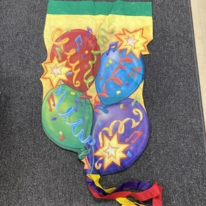 Beth O’Bryant Birthday Shaped Flag Banner Balloons Streamers - Picture 1 of 6