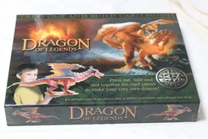 Dragon of Legends - Press Out y Build Card Model - NUEVO - Imagen 1 de 6