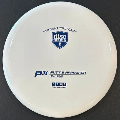 NEW - Discmania S-Line P3x Putt & Approach *Choose Disc* - Image 1 of 3