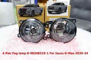A Pair LH/RH Genuine Foglamp Front Bumper For Isuzu D-Max 2020-24 - Picture 1 of 5