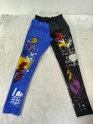 Мужские брюки в стиле Grafitti Rue 21, размер маленький, бывшие в употреблении - Изображение 1 из 4