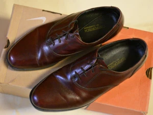 FLORSHEIM COMFORTECH Größe 11 D HERREN LEDER ELEGANTE SCHUHE - Bild 1 von 5