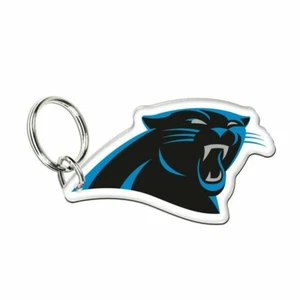 Llavero acrílico Carolina Panthers NUEVO - Imagen 1 de 1