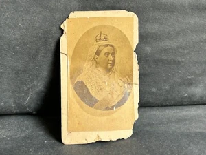 RARE OLD VINTAGE QUEEN VICTORIA PORTRAIT LITHOGRAPH B/W PHOTO, COLLECTIBLE - Picture 1 of 6