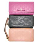 Gucci Long Wallet  Long Wallet Zippy Wallet 3 set Pinks Leather 1627220