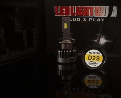 X2 D2S HID Xenon OEM Fit Led Bulbs Bright White 55W 6000K Error Free Plug&Play. - Image 1 of 4
