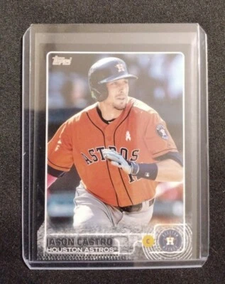 Jason Castro 2015 Topps Series 1 Black Parallel #d To 64 - Image 1 of 3