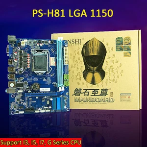 NUEVO zócalo PS-H81 LAG 1150 para computadora placa base Intel DDR3 16 GB placa base - Imagen 1 de 5