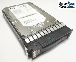 537582-001 HP 300GB 10K 3.5" 2GB Fibre Channel DP HPLG w/Carrier M6412 HD - Picture 1 of 7