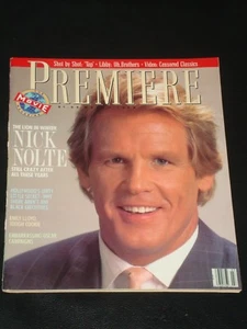 PREMIERE magazine 1989, Nick Nolte, Emily Lloyd, Sally Kirkland, Whoopi Goldberg - Picture 1 of 1
