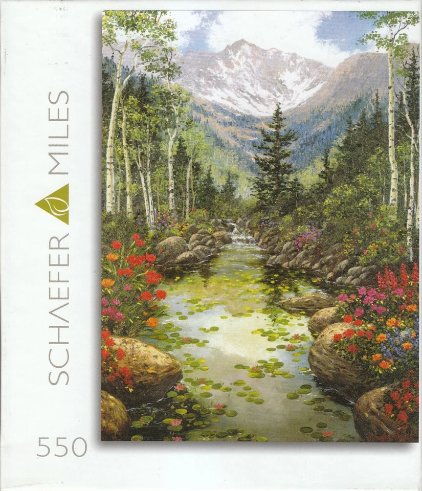 Mountain Pool 550 Piece Puzzle - Image 1 of 1