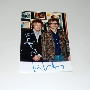 WOLFGANG NIECKEN & WIM WENDERS, FOTO original firmada en 10x15 cm  - Imagen 1 de 1