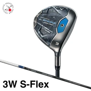 Callaway PARADYM Ai SMOKE MAX FAST Fairway Wood 3W S-Flex Tensei 40 Carbon Shaft - Picture 1 of 6