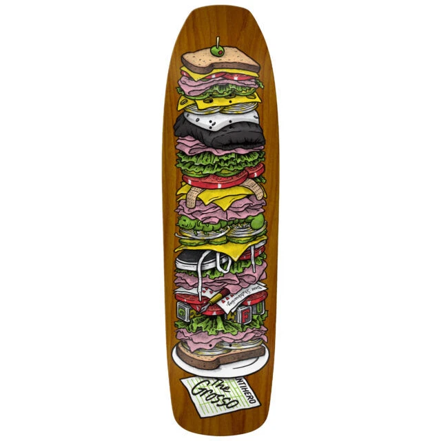 Anti-Hero Jeff Grosso Dagwood Skateboard Deck