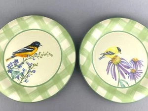 2 Lenox Sommergrüße Speiseteller - Bild 1 von 8