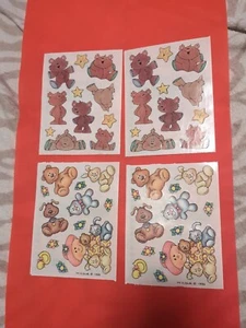 4 Provo Craft Scrapbooking "BIGGIES" Stickers by Cara Bradshaw Marie Cole Bears - Picture 1 of 9