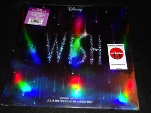 WISH Still Sealed DISNEY Soundtrack LP BLUE SPLATTER VINYL Gatefold Chris Pine + - Bild 1 von 2