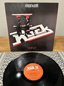 Maxell Rock II Sampler ~ VG+/VG+ Compilation, Gatefold - Picture 1 of 11
