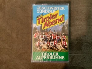 Tiroler Abend - Geschwister Gundolf Tiroler Alpenbuhne (Cassette, 1984) Sealed - Picture 1 of 2