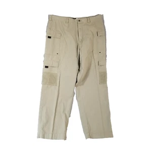 Timberland cargo hiking pants men's 40 x 32 khaki green lightweight cotton - Picture 1 of 13