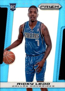 2013-14 Panini Prizm Light Blue Die-Cuts #278 RICKY LEDO /199 RC Mavericks 