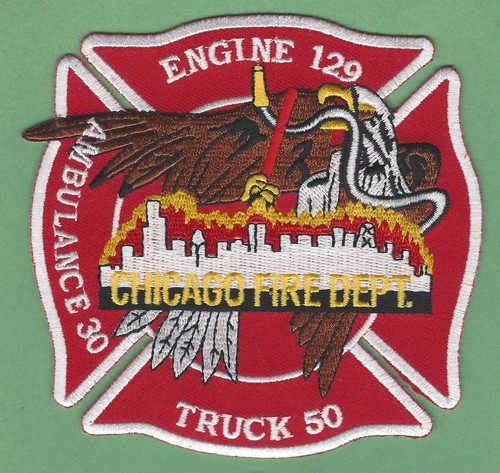 CHICAGO ENGINE 129 TRUCK 50 FIRE COMPANY PATCH | eBay