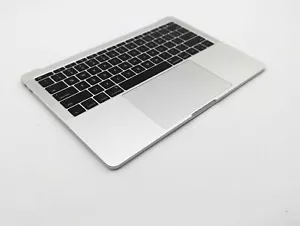 Apple MacBook Pro 13 A1708 2016 2017 Palmrest Battery US Keyboard Silver - Picture 1 of 16