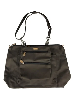 MaggiB 女式棕色可拆卸可调肩带外袋单肩包 — 第 1/4 张图片