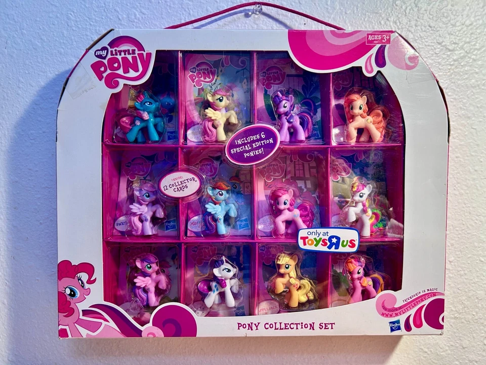 My Little Pony 12 фигурка пони коллекции набор 2011 редкая игрушки R нас эксклюзивный - Изображение 1 из 2