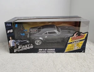 Jada Toys FAST & FURIOUS Dom’s Dodge Ice Charger R/C Car 1:24 2.4GHz Turbo Boost - Picture 1 of 7