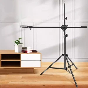 Extension Bracket Adjustable Mic Stand Metal And Plastic Portable Reliable - Picture 1 of 12