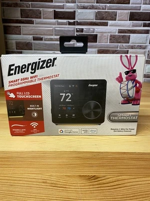 ENERGIZER SMART THERMOSTAT 5 GHZ AND WIFI BRAND NEW - Image 1 of 4