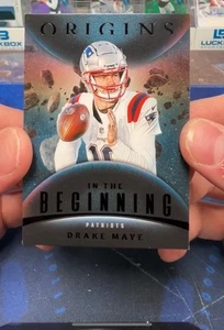 2025 Panini Origins Football Drake Maye In The Beginning SSP Case Hit 💥💥💥 - Picture 1 of 4