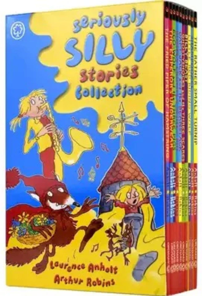 Seriously Silly Stories Collection Laurence Anholt Arthur Robins 10 Book Set NEW - Image 1 of 1