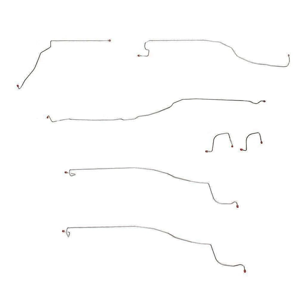 Front Brake Line Kit Fits GMC Sierra 1500 2003-2004 4WD DiscBrake-TKT0304OM Foto 1 de 1