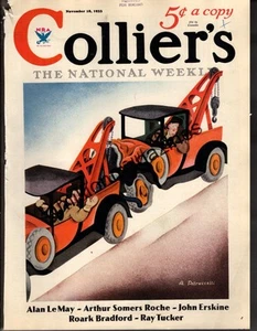 1933 Colliers November 18 - Tow trucks; Princeton Football; Alan LaMay - Picture 1 of 1