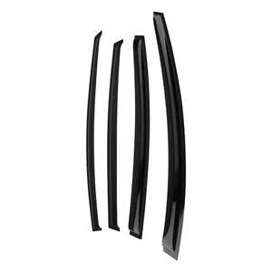 4PC Window Rain Visor Set for KIA RIO K2 SEDAN 2011-2017 Outside Mount Black - Bild 1 von 11