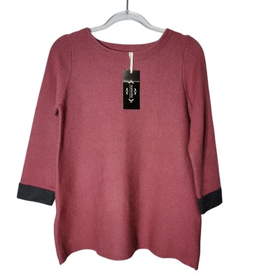 Suéter Nanette Lepore Mujer Mezcla Lana M Cremalleras Laterales Pullover Nuevo con Etiquetas Foto 1 de 4