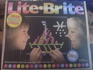 2019 Lite Brite Hasbro Works No Black Papers - Picture 1 of 4
