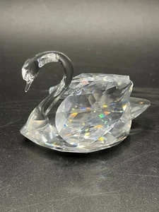 Swarovski Swan Crystal Glass Bird Figurine - Picture 1 of 6