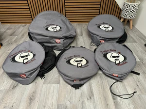 Protection Racket Nut Cases Drum Case Set x5 / 22" 16" 13" 12" / Soft Cases #OK68 - Bild 1 von 8