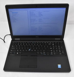 Dell Latitude E5550 Laptop i5-5200U 2.2GHz 8GB 256GB SSD No OS 15.6" - Picture 1 of 18